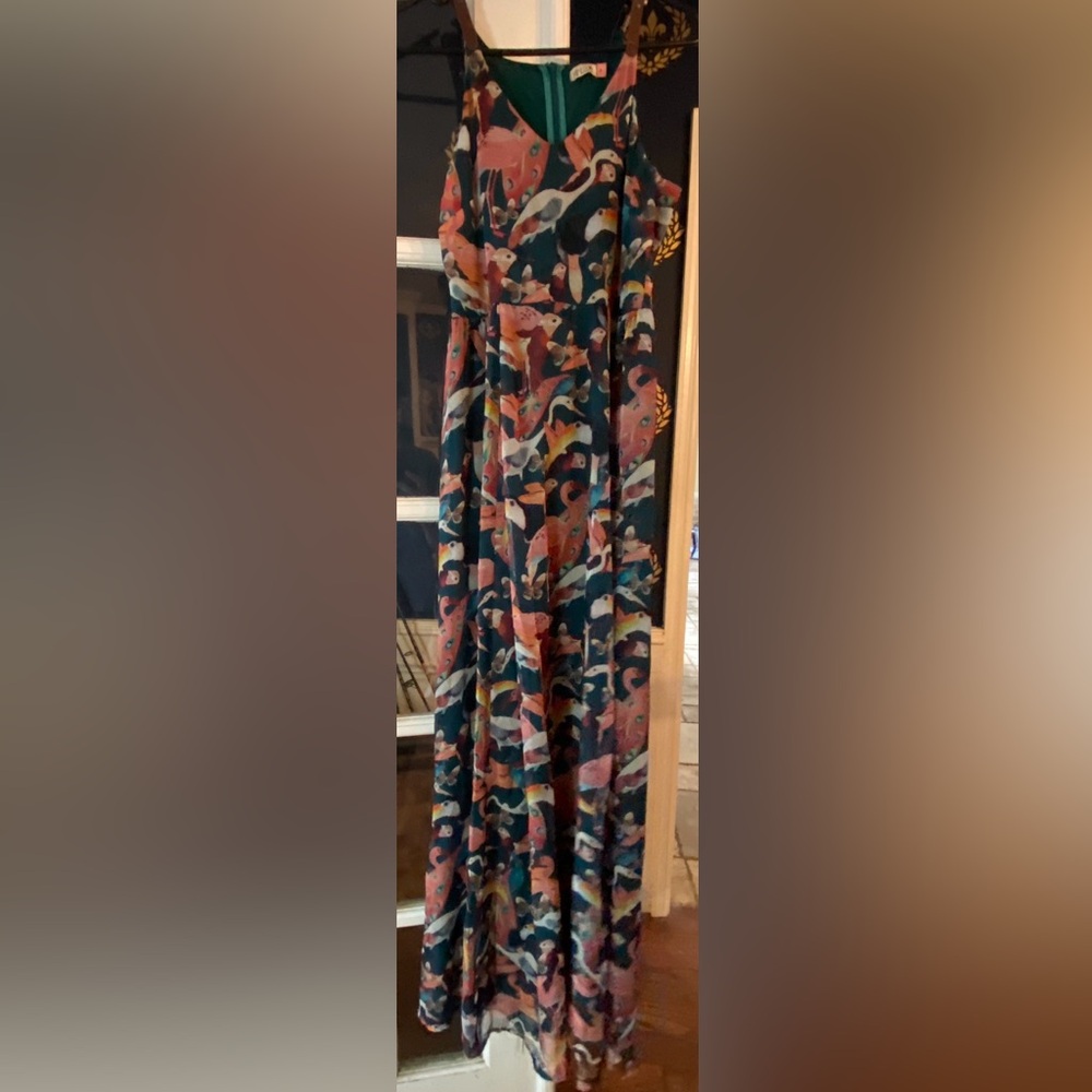 💕Antix Vibrant Patterned Maxi Dress